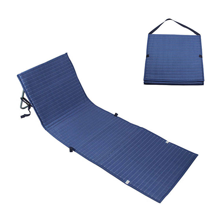 Beach Mat with Adjustable Backrest Foldable Portable
