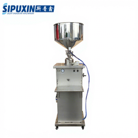 Machine de remplissage semi-automatique SPX pour savon liquide, liquide vaisselle, détergent liquide