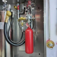 Huile de cuisson de 10l, 100 cylindres, anti-feu, système de Suppression-feu de cuisine