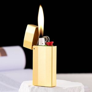 غطاء معدني لولاعات بيك قابل للفتح مع نقش بالليزر للشعار - Product Image 5