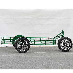 <span class=keywords><strong>Remorque</strong></span> à vélo électrique en acier personnalisée de grande capacité à quatre roues pour le transport de marchandises, <span class=keywords><strong>vente</strong></span> chaude - Product Image 4