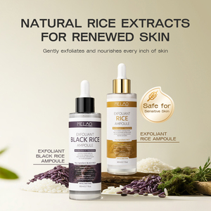 Chăm sóc da mặt Peel Shot Exfoliant gạo đen Ampoule huyết thanh Niacinamide làm sáng lỗ chân lông thu hẹp vỏ bắn Glow gạo Ampoule - Product Image 2