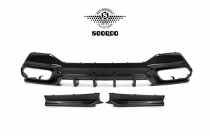 Diffusore Posteriore in Fibra di Carbonio Prepreg SOOQOO per <span class=keywords><strong>BMW</strong></span> <span class=keywords><strong>Serie</strong></span> <span class=keywords><strong>8</strong></span> G14 Coupé G15 Cabriolet 2020+ - Product Image 2