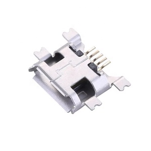 Connecteur femelle USB 2.0 <span class=keywords><strong>Micro</strong></span> USB B Type 5 broches à montage en surface, marque QQX, pour électronique - Product Image 3