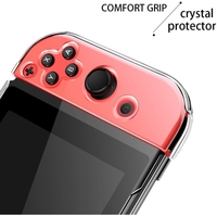 Boîtier transparent en plastique souple pour manette de console de jeu pour Nintendo Switch NS Accessoires