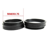 Lensa Barlow Mikroskop 0.3X 0.5X 1X 2X 1.5X M48 Lensa Objektif Tambahan untuk Mikroskop Stereo