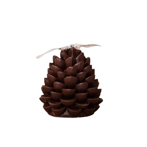 Bougie parfumée en forme de cône de pin de Noël, souvenir créatif, ensemble de décoration pour la maison, accessoires de photographie, cadeau de fêtes - Product Image 5