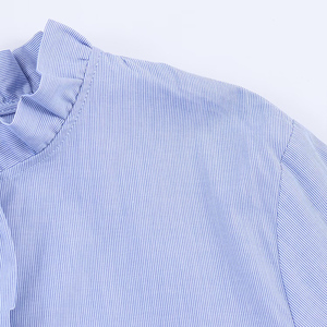 ZATRHMBM Primavera 2026 Nuova Collezione Camicia da <span class=keywords><strong>Donna</strong></span> in Popeline con Decorazioni Stratificate, Top Casual <span class=keywords><strong>Vintage</strong></span> a Maniche Lunghe - Product Image 5