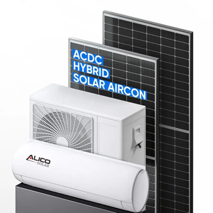 เครื่องปรับอากาศ DC ชุดเต็มกำลังไฟ 3kW แรงดัน 48V ประหยัดพลังงาน สำหรับใช้ในบ้าน พร้อมแผงโซลาร์เซลล์แบบโมโนคริสตัลไลน์ MPPT PWM ลดราคาพิเศษ - Product Image 3