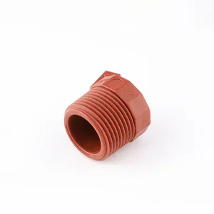 Hot sales in the factory in the current season PP male plug seamless water pipe fitting plumbing