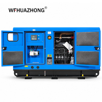 Groupe électrogène diesel silencieux 120 kVA 150 kVA, groupe électrogène diesel automatique pour l'alimentation de secours des petits entrepôts
