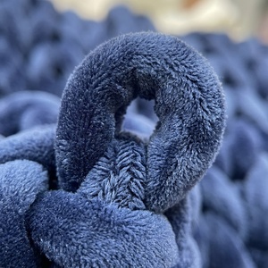 <span class=keywords><strong>Couverture</strong></span> lestée en velours de luxe JEMO, tissée à la main, sans perles, sans perles de verre, 9 kg, 150x200 cm, étiquette privée - Product Image 3