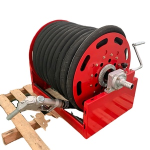Enrouleur de tuyau manuel à grand débit pour le ravitaillement en carburant – Équipement de service pétrolier - Product Image 1