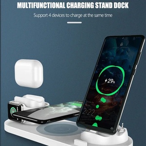 <span class=keywords><strong>Chargeur</strong></span> sans fil rapide 6 en 1 15W Type-C 5V/3A pour <span class=keywords><strong>iPhone</strong></span> 14 13 12 <span class=keywords><strong>11</strong></span> IWatch pour Airpods Téléphone - Product Image 3