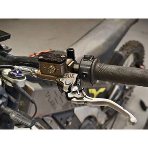 Kit de support de frein à disque arrière double étrier Ultra Bee 240 mm en alliage d'aluminium anodisé modifié pour Surron LBX Talaria X3 - Product Image 4
