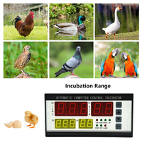 Incubateur à œufs automatique multifonction XM-18 220V avec contrôleur de température et d'humidité et thermostat