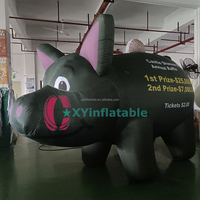 Tirelire géante gonflable personnalisée, grand ballon cochon pour la publicité