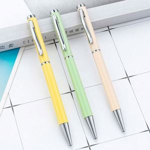 1.0Mm Metal Ballpoint Engravable Logo Multi-Color Twist-Action Hotel Promotional Gift <b>Pen</b> - Product Image 1