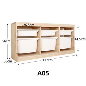 Montessori Armario de Almacenamiento de Muebles para Dormitorio de Niños, Organizador de Juguetes, Estante de Madera Moderno - Product Image 2