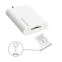 Cartes réseau USB 4G Sim Dongle compatibles avec les appareils iPhone et Android avec ports USB-C, Dongle Wi-Fi 4G LTE, carte Internet Type-C