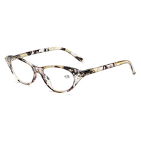 Prêt Italie Conception Offre Spéciale Mode Femmes Strass Cat Eye Pas Cher En Gros Lunettes de Lecture