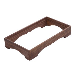 Support de table en bambou et bois de noyer noir Nande pour cuisinière à induction - Product Image 5