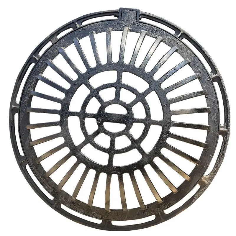 manufacturer supply cast iron rainwater grates cast iron overflow well cover drain gully with metallic rainwater grates