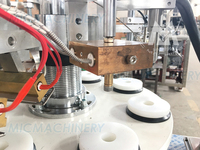 Machine de remplissage semi-automatique pour tubes souples en plastique de crème pour les mains, gel nettoyant visage et cosmétiques