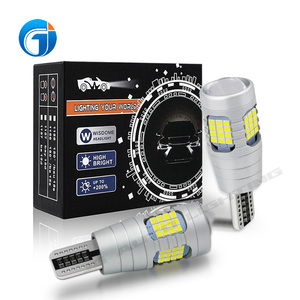 JG T15 indicador de señal de giro lámpara de marcha atrás blanco de alto brillo 10W CANbus decodificación sin flash T15 W16W para coches y motocicletas - Product Image 2