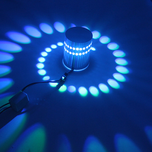 Spiral Hole RGB LED <strong>Wall</strong> <strong>Light</strong> for Indoor Home Decorate <strong>with</strong> Cheap Price Fancy Night <strong>Lights</strong> <strong>Wall</strong> Mounted Decorative Lighting - Product Image 4