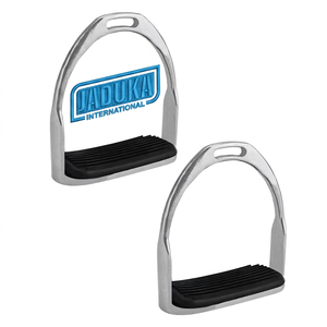 Estribos de Acero Inoxidable para Montar a Caballo, para Adultos y Niños, con Logotipo Personalizado, Estribos Articulados de Acero Inoxidable, Máxima Comodidad - Product Image 4