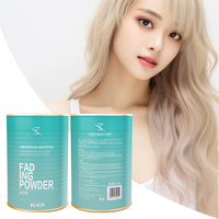 Meilleure qualité SHUJI Salon professionnel utiliser poudre de blanchiment des cheveux éclaircissant sans ammoniaque pour cheveux foncés 9 + sans poussière