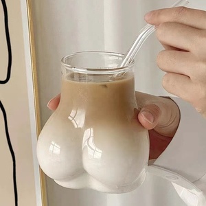 Bicchiere a forma di glutei di uomo <span class=keywords><strong>sexy</strong></span> in cristallo, bicchiere da shot per birra e whisky, bicchiere da vino a forma di corpo femminile in bikini per bar - Product Image 1