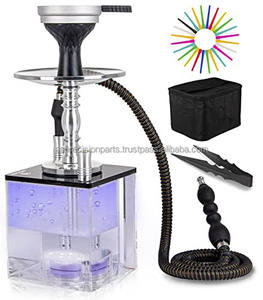 Juego de Cachimba de vidrio de acero inoxidable de alta calidad personalizado herramienta Shisha de Cachimba de alta calidad premium - Product Image 6