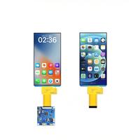 6 Zoll TFT Bar LCD Display Modul 480x960 IPS Hohe Helligkeit 550 Nits Bar-Typ LCD Kundenspezifisches Panel-Display Raspberry Pi 5 Bildschirm