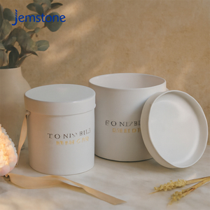 Подарочные тубусы из эко-картона класса люкс с логотипом на заказ для цветов и стабилизированных роз, круглые упаковочные коробки-цилиндры для цветов - Product Image 5