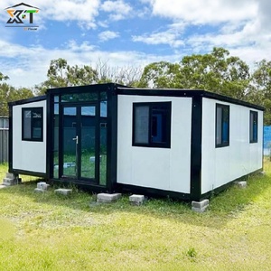 Maison préfabriquée de luxe, 2, 3, 4 chambres à coucher, conteneur extensible, à vendre, prête à l'emploi, résistante aux ouragans, petite maison mobile préfabriquée - Product Image 4
