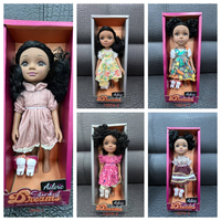 Poupée en latex noir de 14 pouces, entièrement en vinyle, figurine de mode féminine pour module de maquillage personnalisé