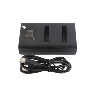 Chargeur de batterie rapide USB portable pour appareils photo <span class=keywords><strong>Canon</strong></span> IXUS 85 SX130 IS NB 6L NB 6LH, double emplacement, affichage LED - Product Image 1