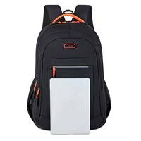 Sac à dos pour ordinateur portable grand format durable, avec rembourrage épais absorbant les chocs, idéal pour les trajets quotidiens et les voyages d'affaires