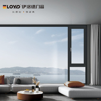 Ventanas Abatibles de Aluminio con Aislamiento Térmico Eloyd Personalizadas, con Pantalla y Doble Vidrio Low-E para Casa