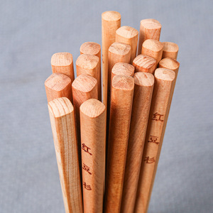 Baguettes en bois massif pour usage domestique, baguettes en bois de tilleul, 25 cm, baguettes commerciales avec gravure, en stock, livraison rapide - Product Image 4