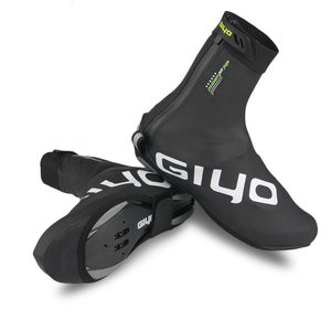 Surchaussures de cyclisme imperméables, couvre-chaussures de vélo réfléchissants, coupe-vent, pour <span class=keywords><strong>VTT</strong></span>, route, hiver, en polaire, chaudes, protection pour vélo - Product Image 1