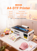 Kit d'imprimante DTF A4 de bureau pour débutants, machine d'impression par transfert thermique DTF de niveau débutant, petit kit d'imprimante DTF pour les nouveaux propriétaires d'entreprises