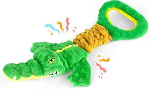 Karikatür hayvan TPR peluş köpek gıcırtılı çiğnemek oyuncak noel doğum günü veya yıl boyunca eğlence için küçük hayvanlar için - Product Image 5