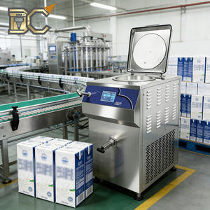 Offre Spéciale Mars : Pasteurisateur Entièrement Automatique 62L avec Fonction de Refroidissement, Certifié CE, Machine de Vieillissement du Lait UHT 4-en-1 avec Homogénéisation - Product Image 1