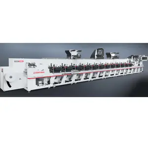 HSR-350 स्टेशन प्रकार flexo लेबल मुद्रण मशीन