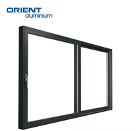 Windows coulissant facile à utiliser durable favorable à l'environnement pour les immeubles de bureaux résidentiels et les bâtiments commerciaux