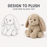 Peluche Lapin Souple Beige Personnalisé Direct Usine, Jouet en Peluche Lapin Doux, Conception de Poupée Lapin, Décoration OEM ODM, Polyester PP