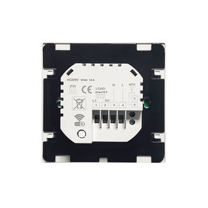 आधुनिक डिजाइन स्मार्ट थर्मोस्टैट दीवार के लिए आधुनिक डिजाइन स्मार्ट थर्मोस्टैट, स्मार्ट फ्लोर हीटिंग सिस्टम भागों के लिए - Product Image 3